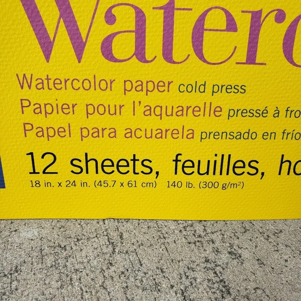 NEW Strathmore LARGE 300 Series Watercolor Pad Cold Press 18